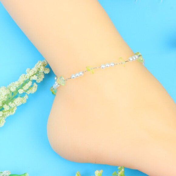 Elegant Handmade Anklet – Perfect for Women & Girls | Ideal Gift Option,DYC1412 - Picture 4 of 9